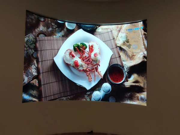 昭化室内P2.5弧形LED屏
